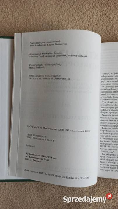 Encyklopedia Powszechna wydawnictwa Gutenberga Laski Dworskie