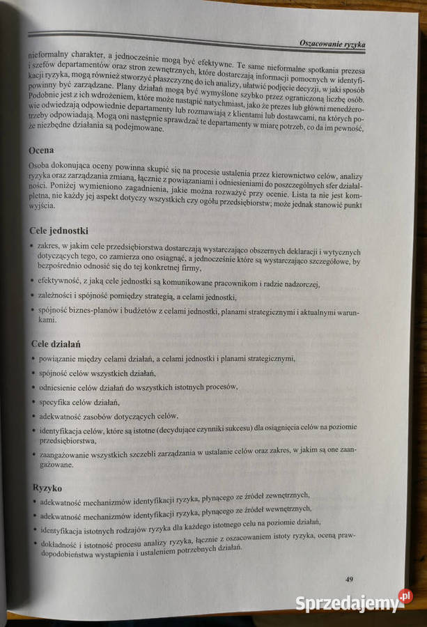 Kontrola wewnętrzna zintegrowana struktura Sosnowiec