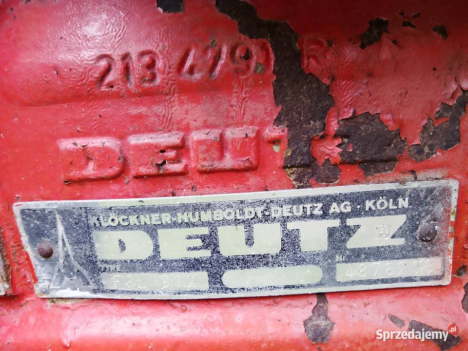 Silnik Deutz F3L 912 3 cylindrowy Radom