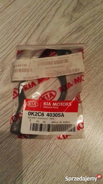 KIA SEPHIA USZCZELKA KATALIZATORTŁUMIK ŚRODKOWY wielkopolskie sprzedam