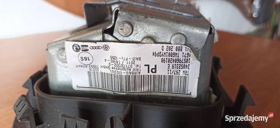 Poduszka powietrzna kierowcy fabia 2 Grodków sprzedam