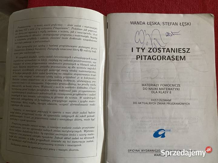 I ty zostaniesz PitagorasemWi S Leski miękka Lublin