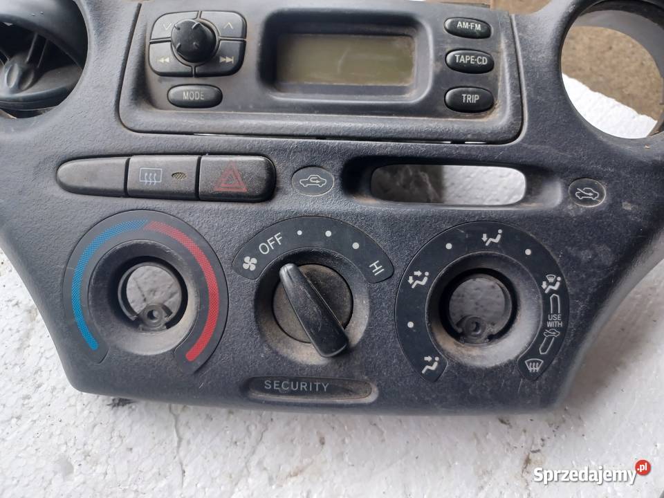 Panel Sterowania Klimatyzacji Toyota Yaris I Wisznice