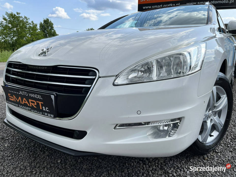 Peugeot 508 SW Bezwypadek Serwis Panorama Biała komputer pokładowy Peugeot śląskie Rydułtowy