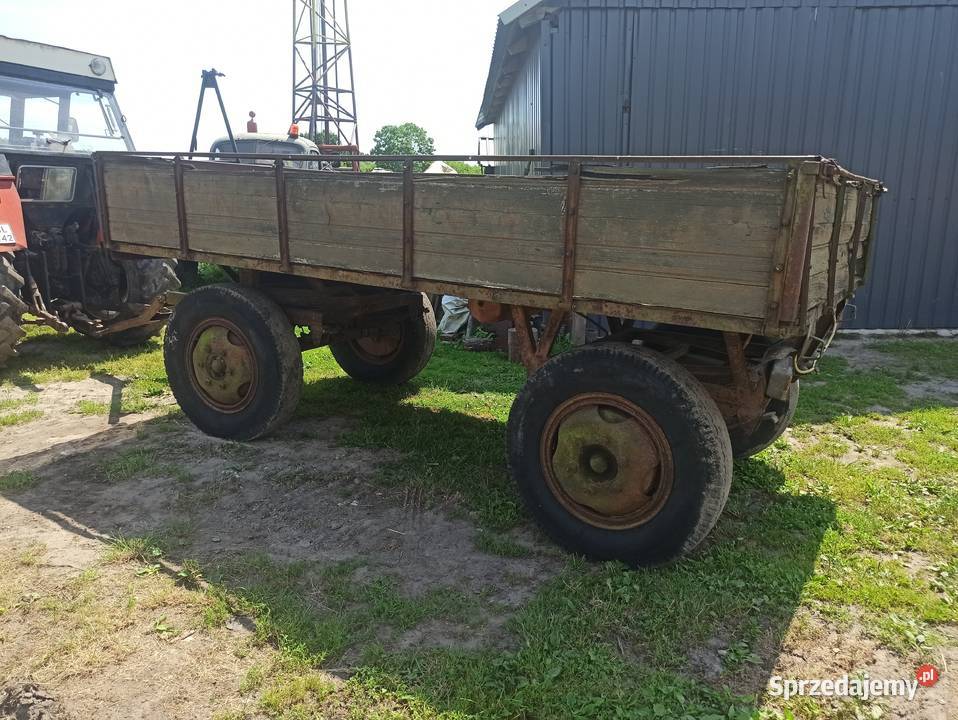 Przyczepa rolniczą D44 nieuszkodzony Chełm