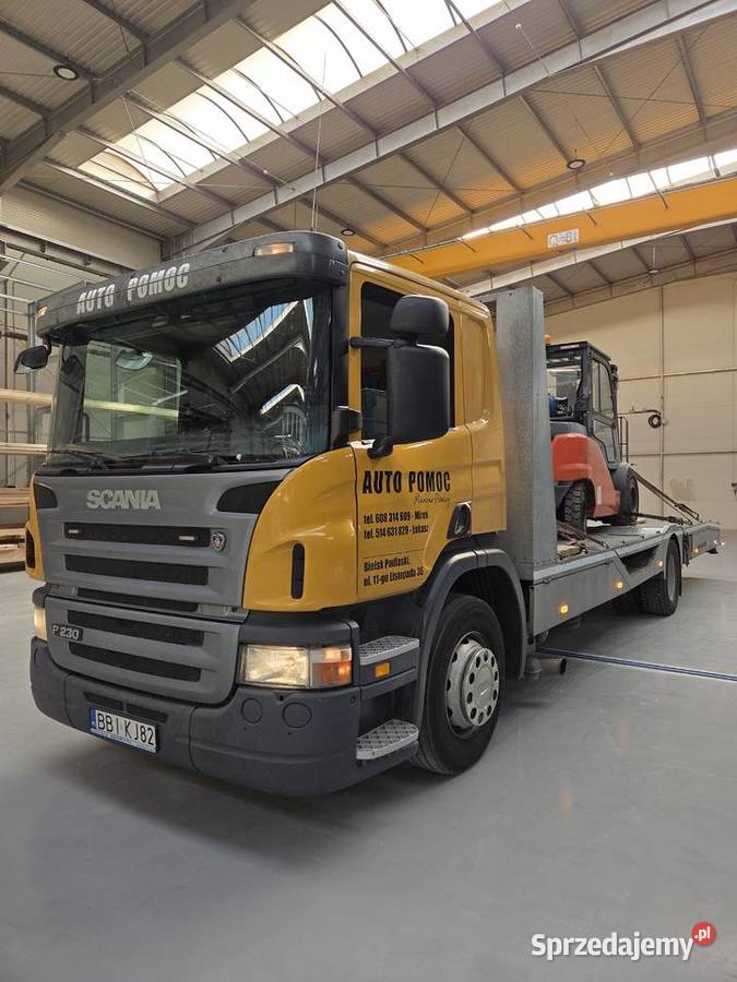 SCANIA P230 2008r podlaskie Bielsk Podlaski sprzedam