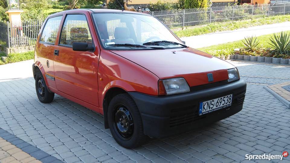 Fiat FSM Cinquecento rarytas z początku benzyna małopolskie Stary Sącz