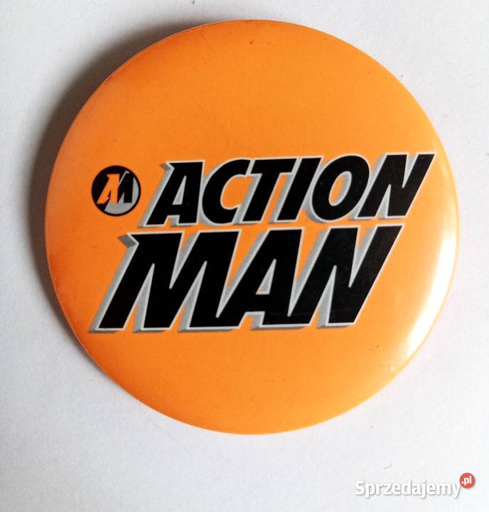 Znaczek Action Man Warszawa