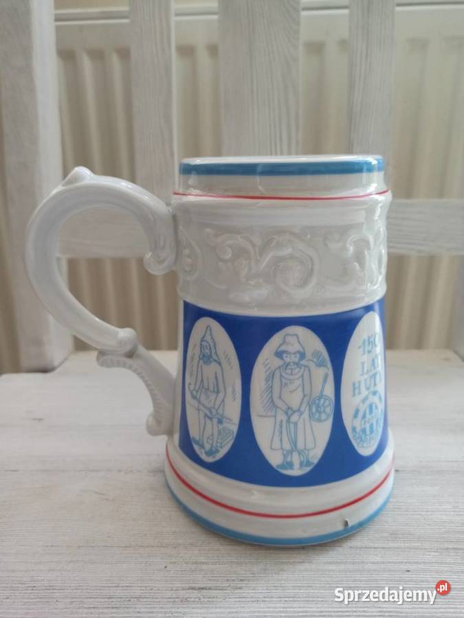 Huta Pokój 150 lat kufel okolicznościowy Bielsko-Biała