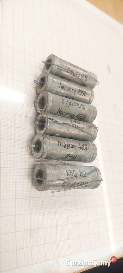 Kondensator papierowy KBGM2 02 uF 400V 6 A754