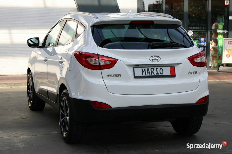 Hyundai ix35 BezwypadkowyPREMIUMBogata wersja biały śląskie Gliwice