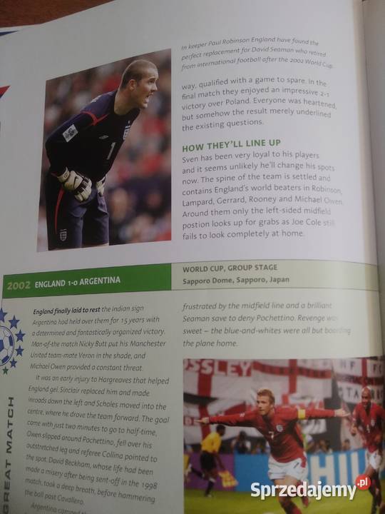 England Annual World Cup 2006 Football książka pomorskie Kwidzyn sprzedam