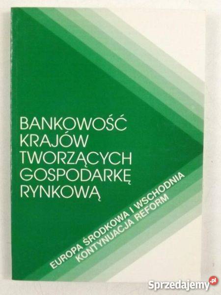 Janc ABankowość krajów tworzących gospodarkę zachodniopomorskie Goleniów