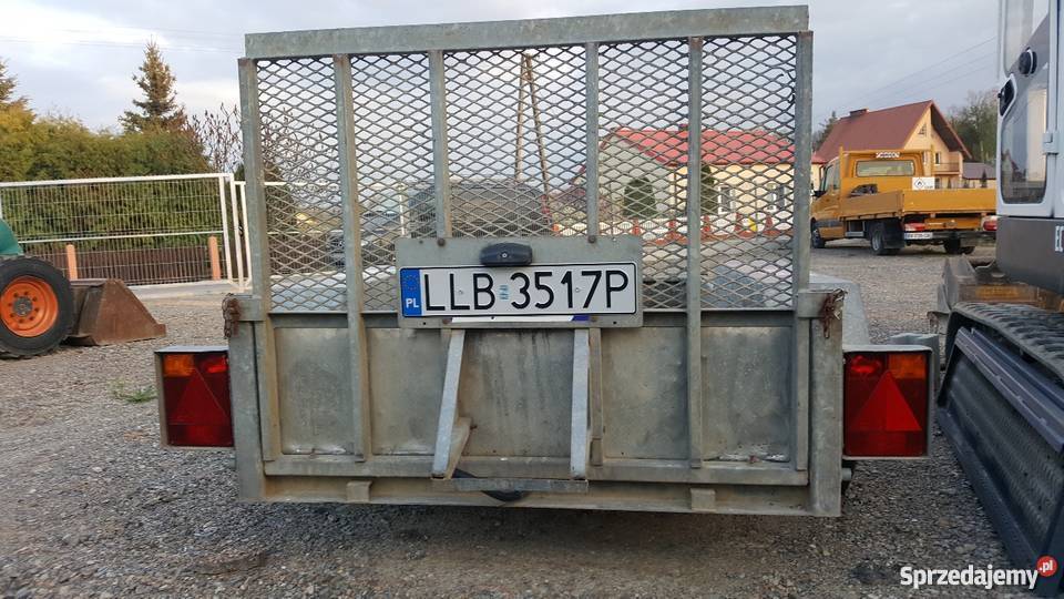 Przyczepa Indespension 27t angielska b solidna f