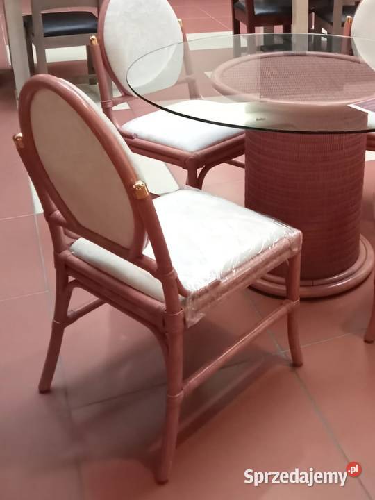 Zestaw 2 KRZESEŁ z 4 włoskie Varaschin Lublin