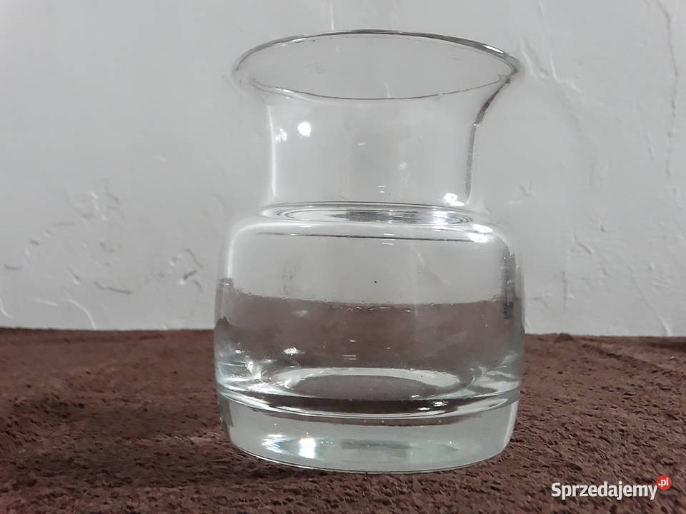 Stylowy Wazon z Grubego Szkła Solidny i Wazony Biłgoraj sprzedam