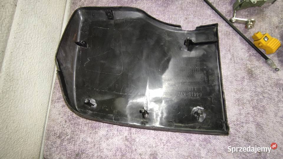 Pokrywa schowka osłona boczna zamek linka Honda Księżyno