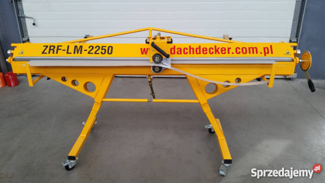 Zaginarka giętarka ZRFLM 1250 mm 3250 mm Pozostałe Wrocław
