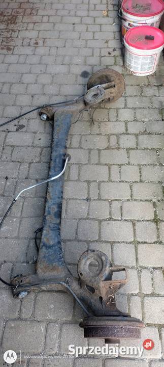Kompletna belka tylnego zawieszenia polo 9N FL Pozostałe Lubin
