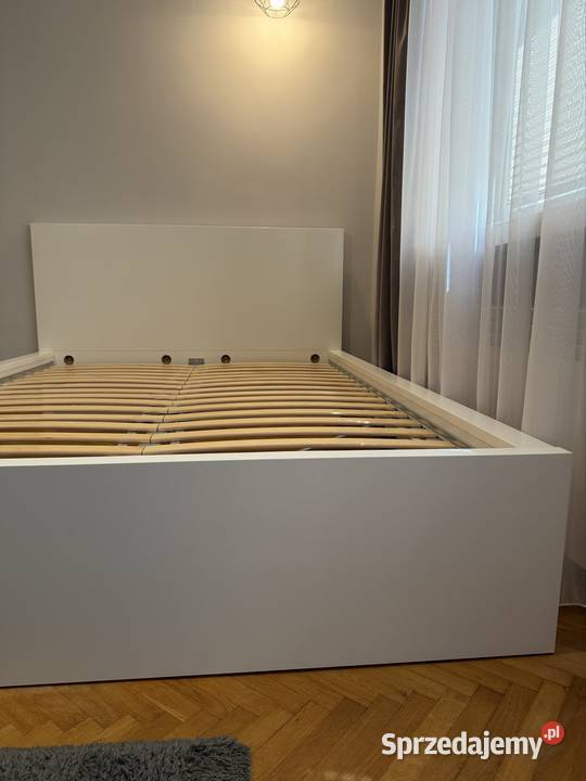 Łóżko Ikea MALM białe 140x200