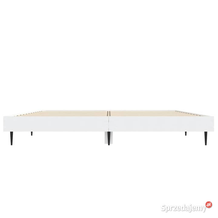 Rama łóżka biała materiał drewnopochodny 140x190 Warszawa sprzedam
