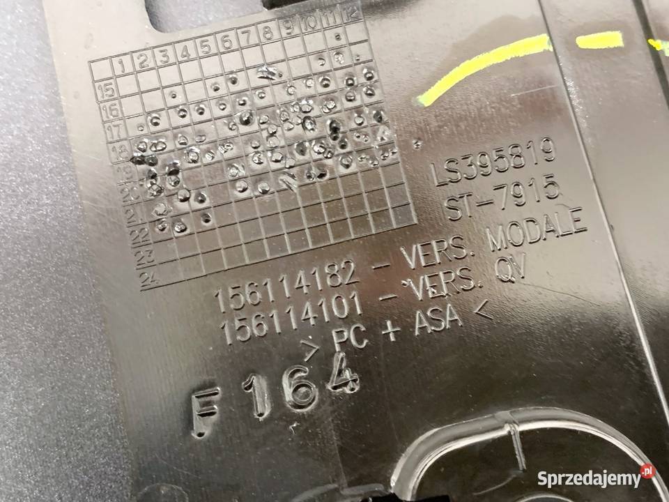 SPOILER ALFA STELVIO SUV 156114182 Nero Vulcano