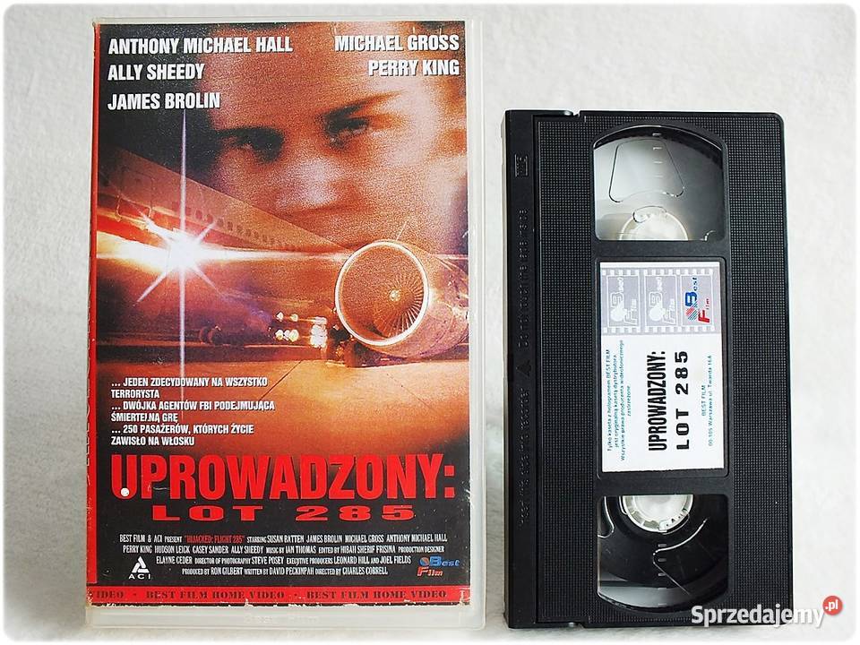 Kaseta VHS Uprowadzony Lot 285 Film na Video VHS Żary