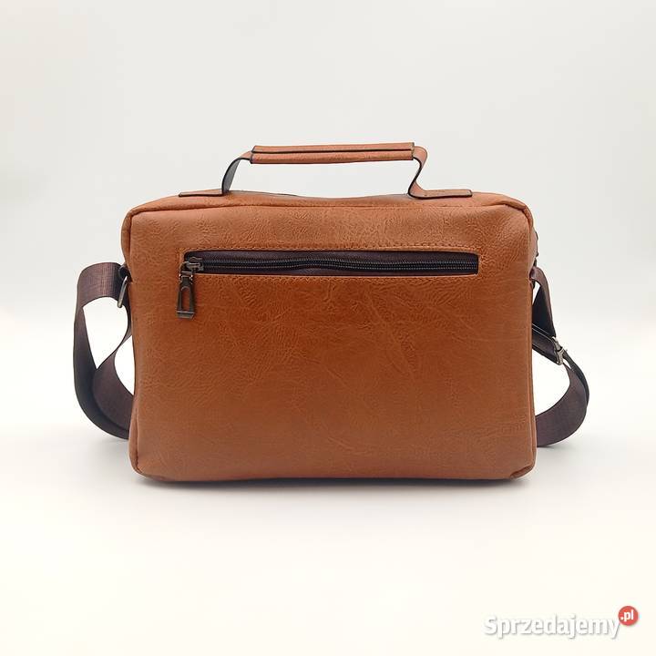 Torba męska listonoszka skórzana na ramie Jeep śląskie Zawiercie sprzedam