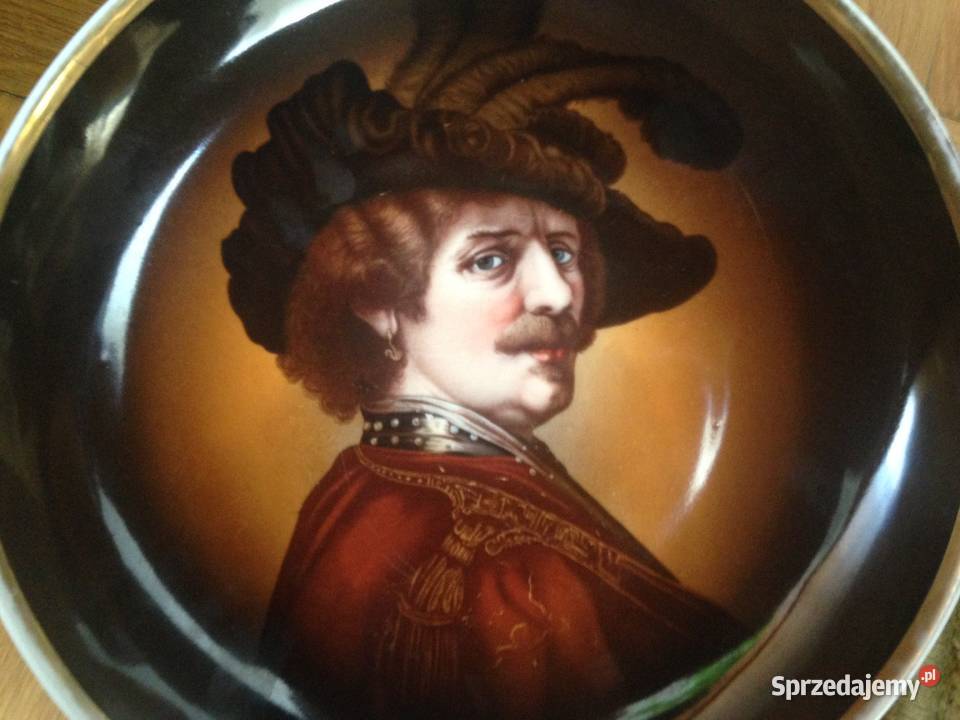 Patera z portretem wg Rembrandta Bawo Dotter Kraków