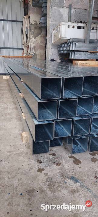 Profil ocynkowany 80x80x3mm dl L 7m Klucze