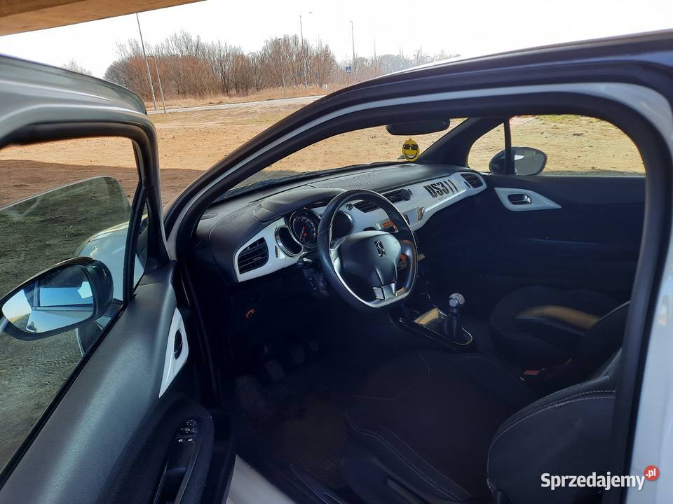 CITROEN DS3 16 vti 2011r LPG STAG biały DS3