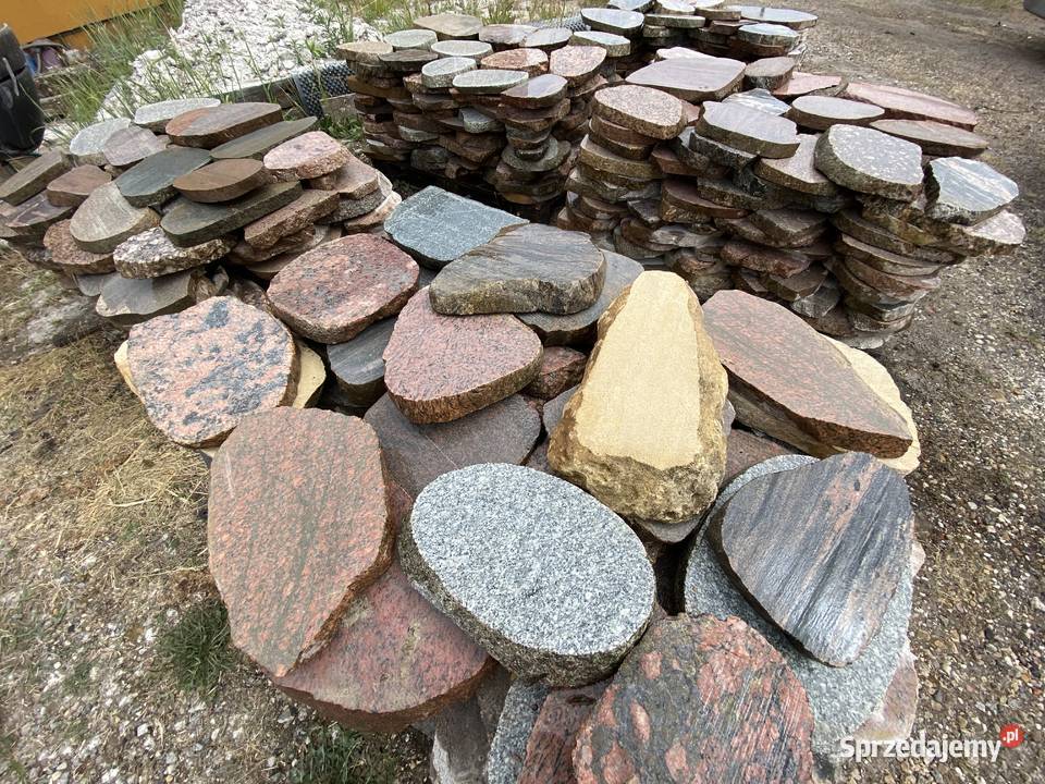 Kamień polny cięty PŁYTKI KOSTKA na taras