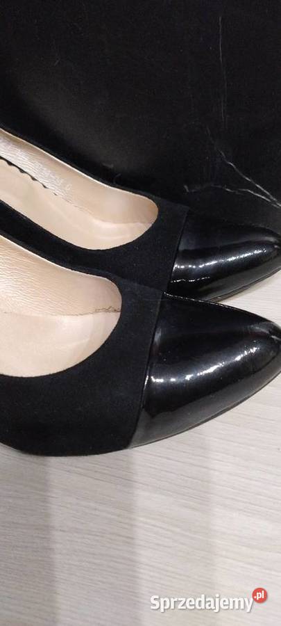 Buty czarne czółenka VENEZIA Lublin