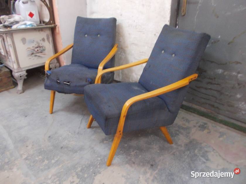 Fotel JITONA Czechosłowacja '60, PRL design, Vintage, RETRO