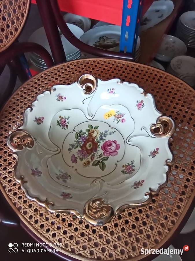 Patera salaterka okrągłaZ ażurem
IlumenauMade in Porcelana i szkło Gdańsk