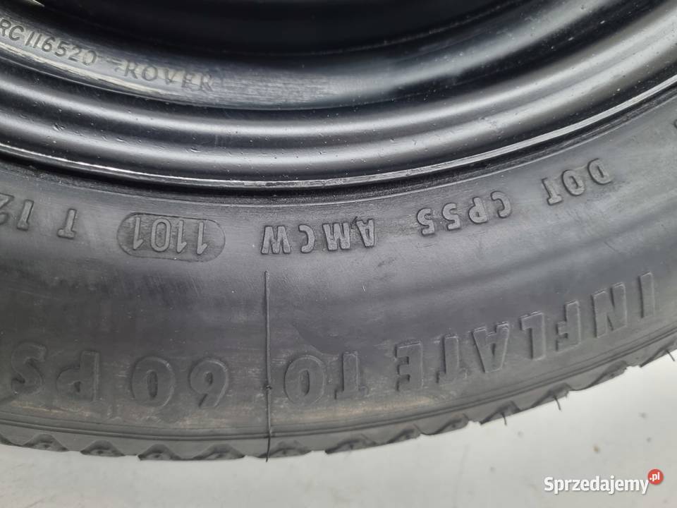 KOŁO DOJAZDOWE ZAPASOWE Rover 25 45 12580 R15 Chełm