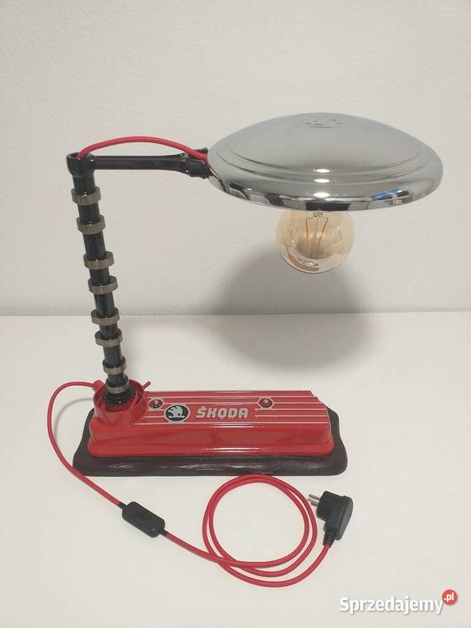 Lampa stołowa biurkowa na prezent Rękodzieło zachodniopomorskie Koszalin