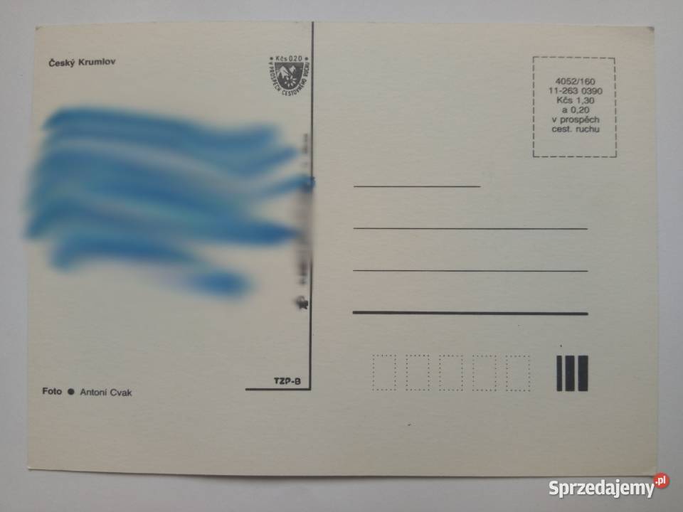 Pocztówka esky Krumlow lata 90te Pocztówki i karty telefoniczne śląskie Dąbrowa Górnicza