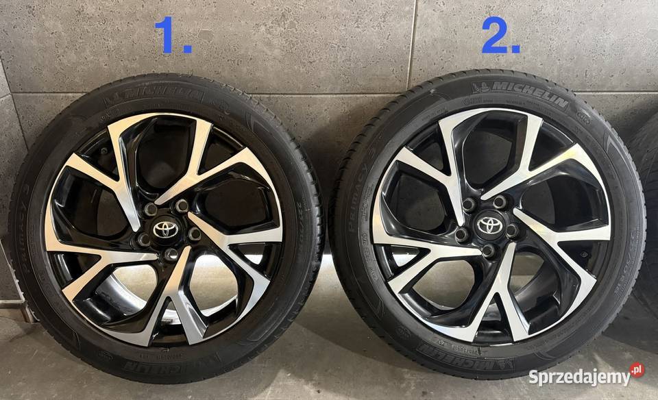 18 Toyota CHR felgi koła komplet OEM oryginał Lubasz