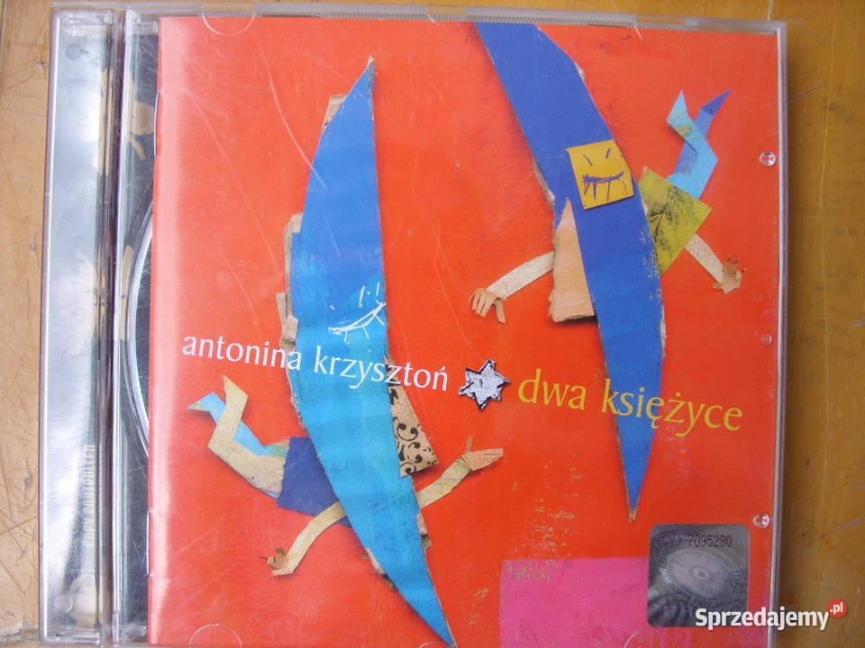 Płyta CD Antonina KrzysztońDwa księżyce 2004 dolnośląskie Wołów