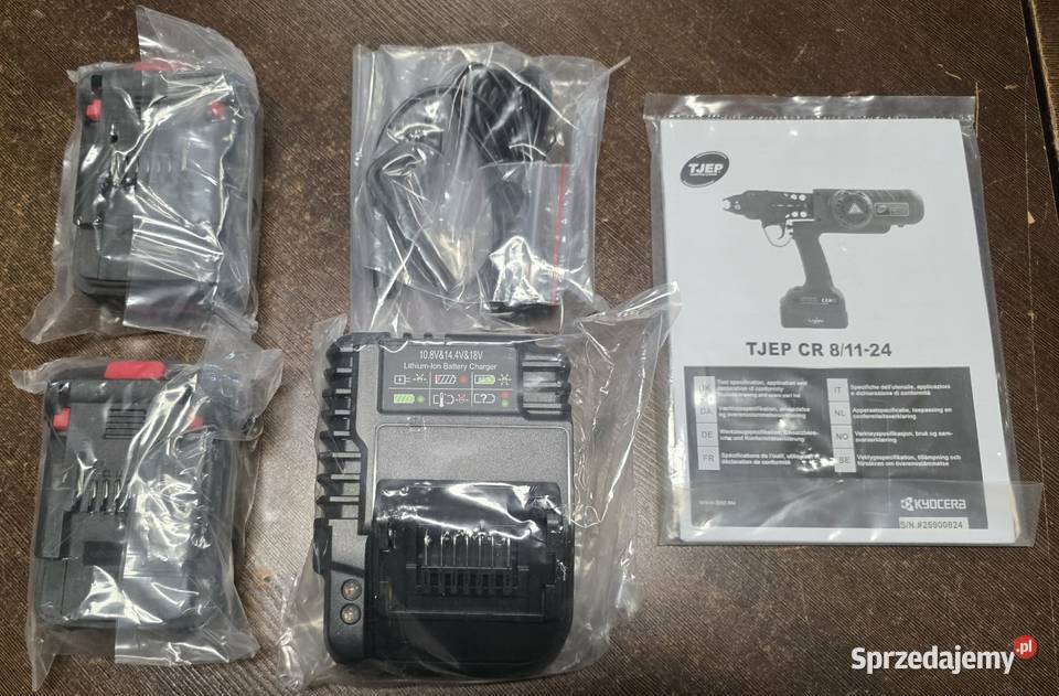 Zaciskarka akumulatorowa TJEP CR 81124 CRING Elbląg