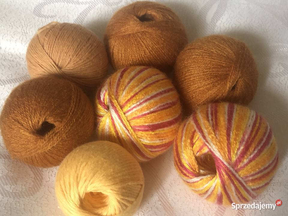 wyprzedaż wełnawłóczkabawełna resztki waga