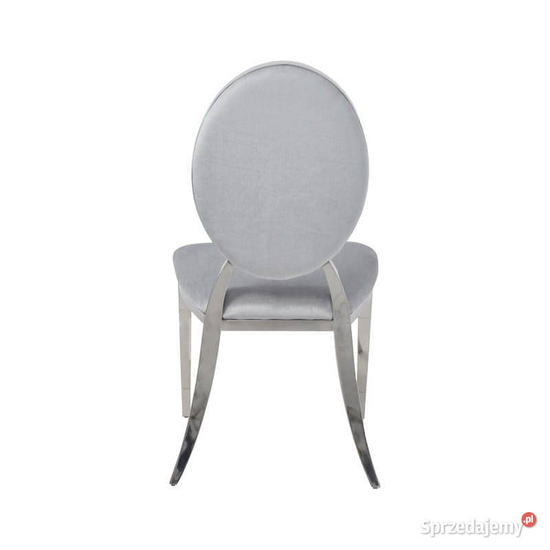 Krzesło Ludwik Silver stylowe krzesła glamour Meble Warszawa