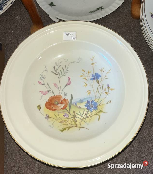 Talerz do zupy Rosenthal Syg z 1944 r Na pomorskie Gdańsk