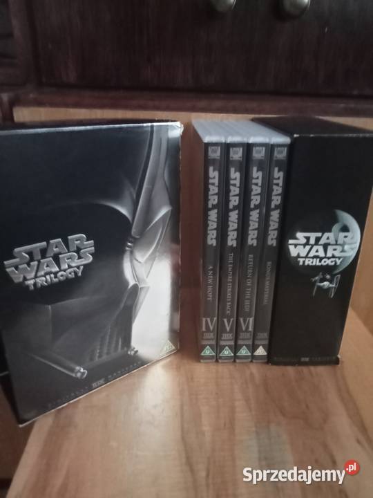 star wars dvd trylogia wielkopolskie