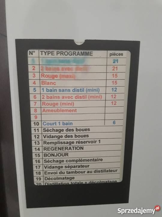 PRALNIA AGREGAT CHEMICZNY UNION XL 835 E Masłów Pierwszy