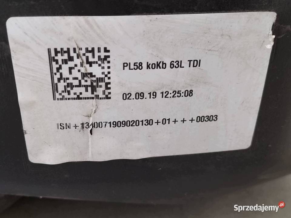 ZBIORNIK PALIWA BAK 20 TDI HYBRYDA 4K0201021CL świętokrzyskie