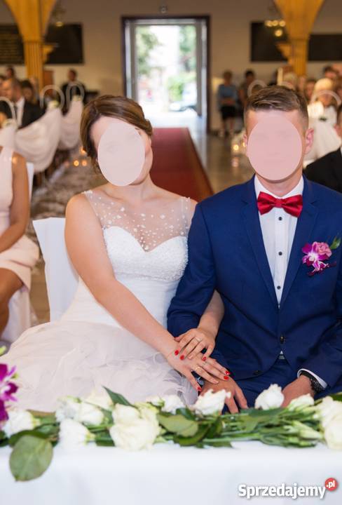 Piękna suknia ST PATRICK Arona zjawiskowa 65cm Olsztyn