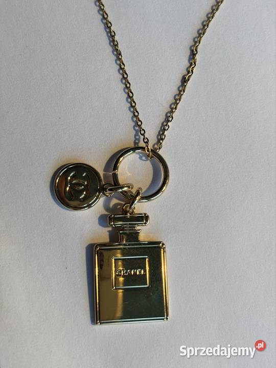 Naszyjnik z charms Chanel pozłacane Bydgoszcz