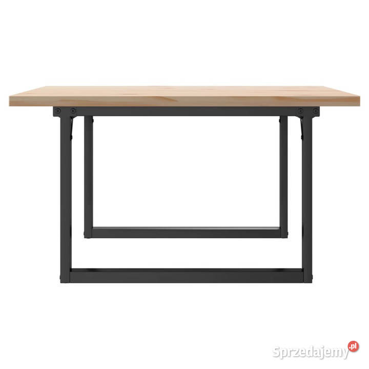 Stolik kawowy z czworokątnymi nogami 80x80x455 sprzedam